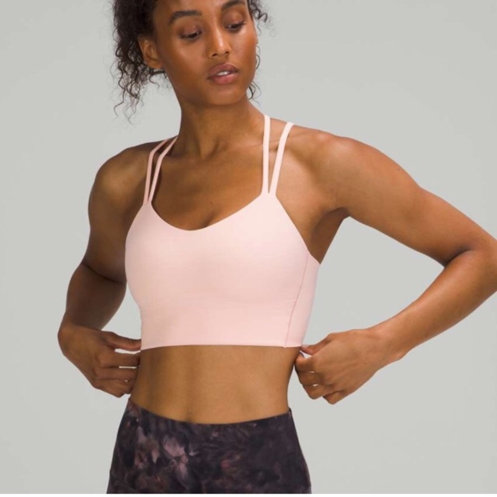 Lululemon longline like a cloud bra 4 Strawberry milkshake?
